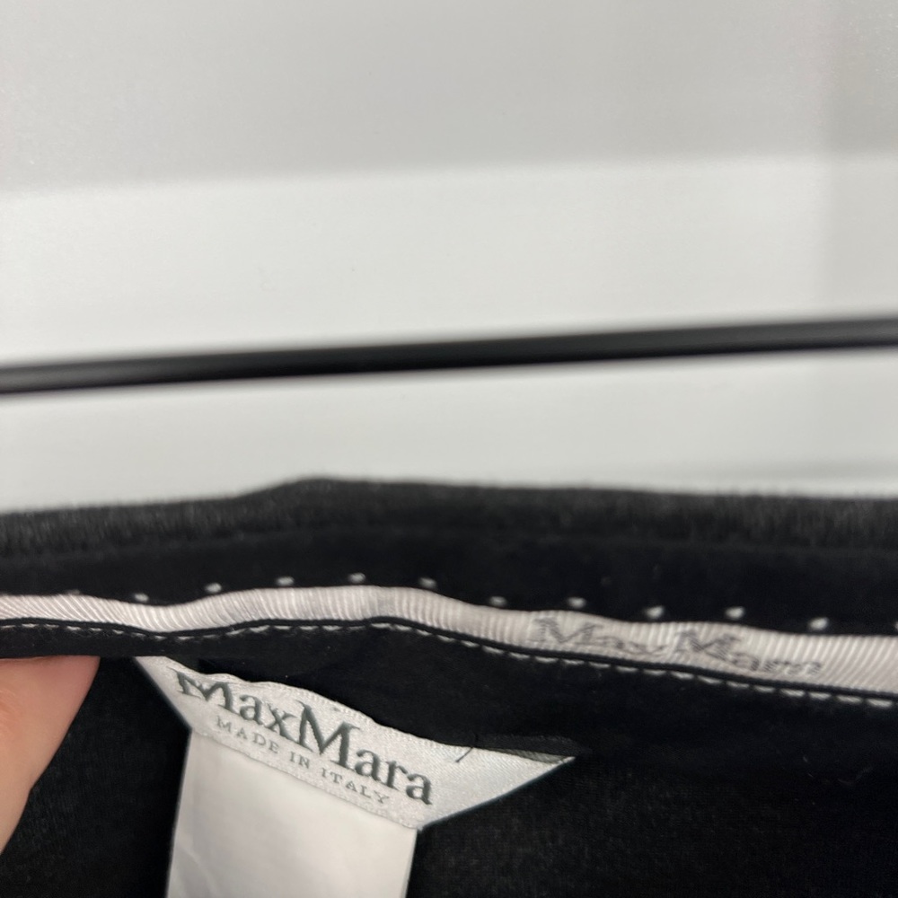 Maxmara Grey Dress Ankle Viscose Blend Pants Size 14 - Picture 4 of 8